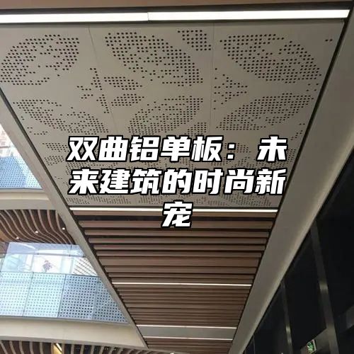 双曲铝单板：未来建筑的时尚新宠