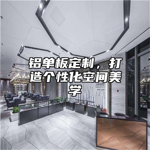 铝单板定制，打造个性化空间美学
