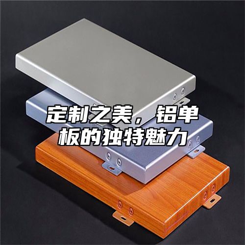 定制之美，铝单板的独特魅力