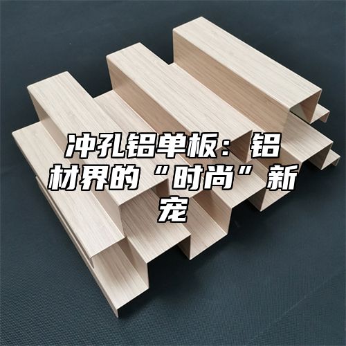 冲孔铝单板：铝材界的“时尚”新宠