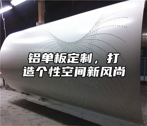 铝单板定制，打造个性空间新风尚