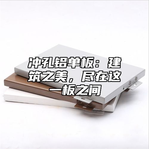 冲孔铝单板：建筑之美，尽在这一板之间
