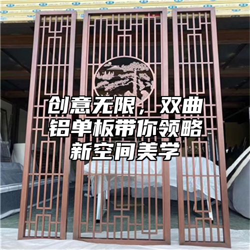 创意无限，双曲铝单板带你领略新空间美学