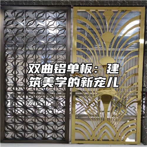 双曲铝单板：建筑美学的新宠儿