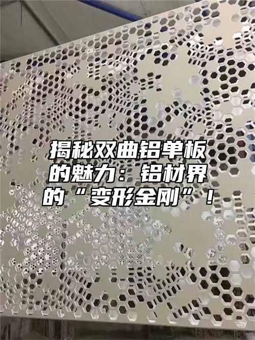 揭秘双曲铝单板的魅力：铝材界的“变形金刚”！