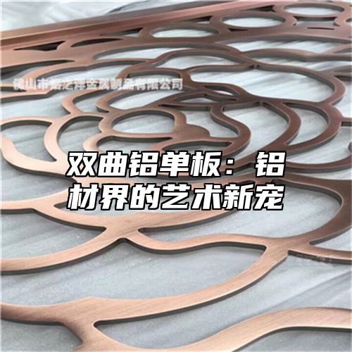 双曲铝单板：铝材界的艺术新宠