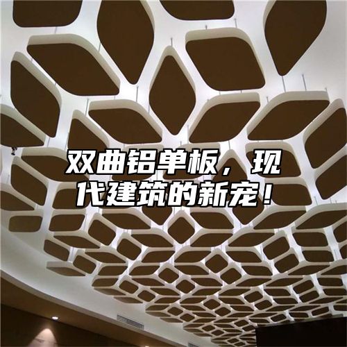 双曲铝单板，现代建筑的新宠！