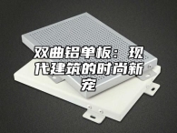 双曲铝单板：现代建筑的时尚新宠