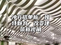 冲孔铝单板：独特魅力，改变建筑新视角