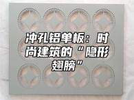 冲孔铝单板：时尚建筑的“隐形翅膀”