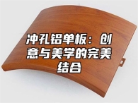 冲孔铝单板：创意与美学的完美结合