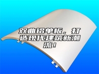 双曲铝单板，打造现代建筑新潮流！