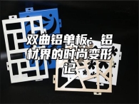 双曲铝单板：铝材界的时尚变形记