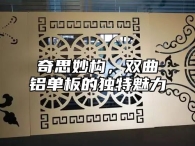 奇思妙构，双曲铝单板的独特魅力