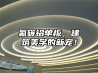 氟碳铝单板，建筑美学的新宠！