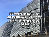 双曲铝单板：铝材界的新宠儿，时尚与实用的完美结合